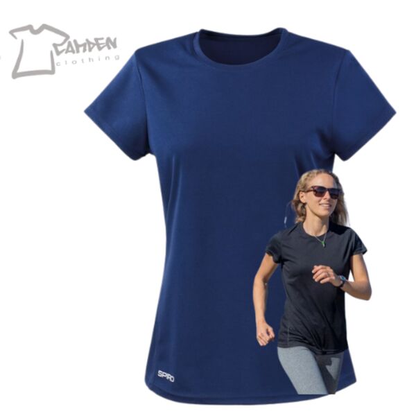 Women's Spiro quick-dry short sleeve t-shirt Thumbnail