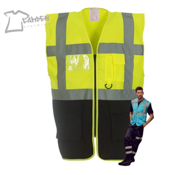 N Multifunctional executive hi-vis waistcoat (HVW801) Thumbnail