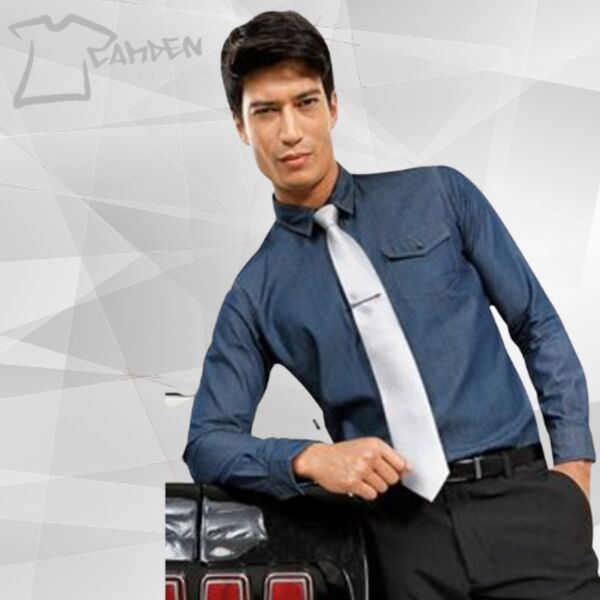 Jeans stitch denim shirt Thumbnail