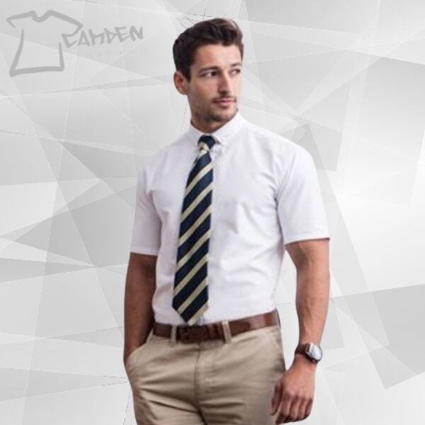 Modern short sleeve Oxford shirt Thumbnail