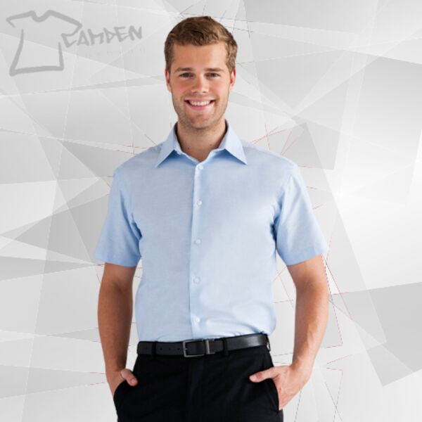 Short sleeve easycare tailored Oxford shirt Thumbnail