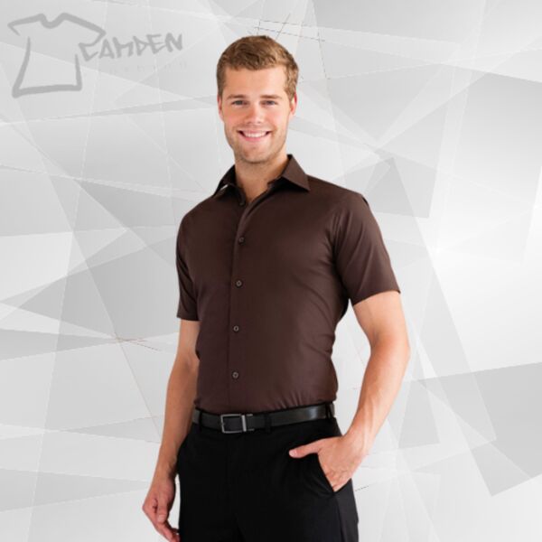 Short sleeve easycare fitted shirt Thumbnail