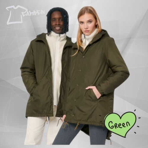 Unisex padded parka jacket (STJU841) Thumbnail
