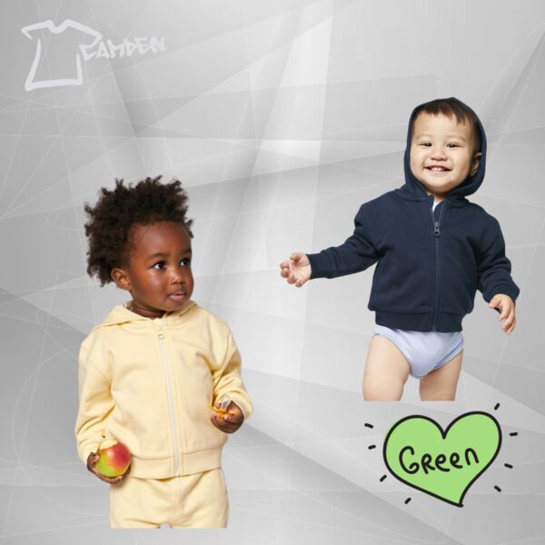 Baby Connector hoodie zip-through sweatshirt (STSB105) Thumbnail