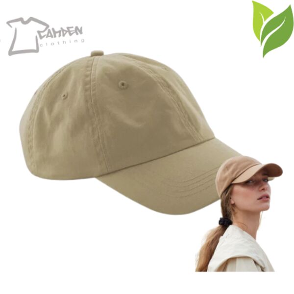 Organic cotton 6-panel dad cap Thumbnail