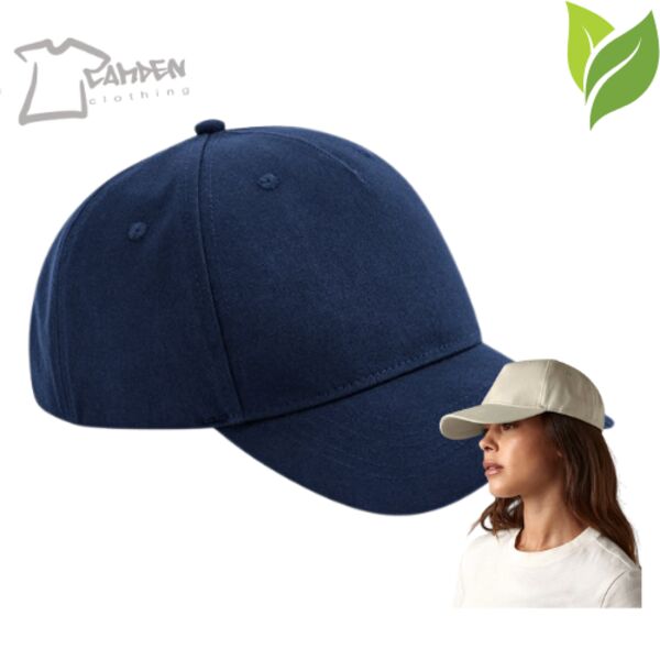 Organic cotton 5-panel cap Thumbnail