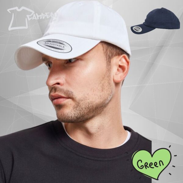 Low-profile organic cotton cap (6245OC) Thumbnail
