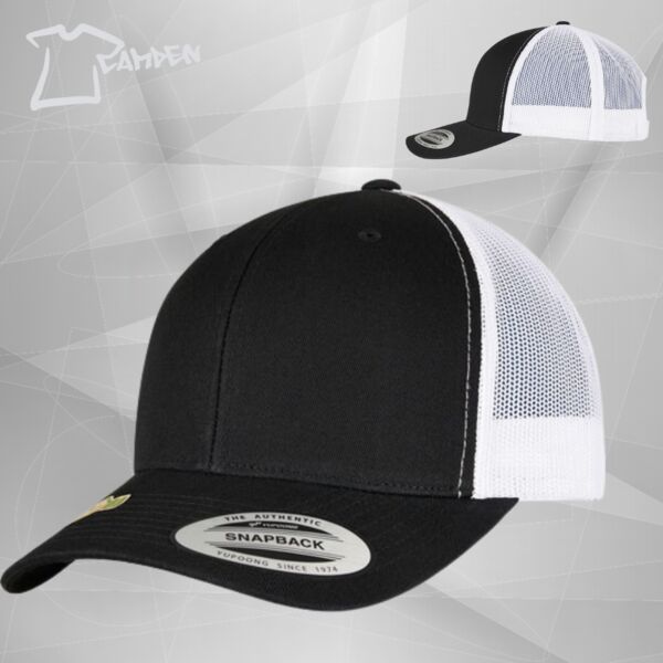 YP classics recycled retro trucker cap 2-tone (6606RT) Thumbnail