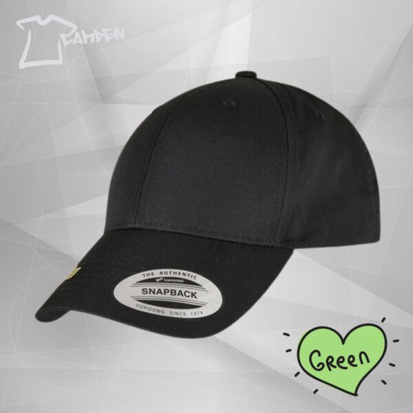 Recycled poly twill snapback (7706RS) Thumbnail