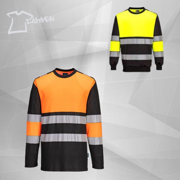 PW3 Hi-Vis Cotton Comfort Class 1 T-Shirt L/S Thumbnail