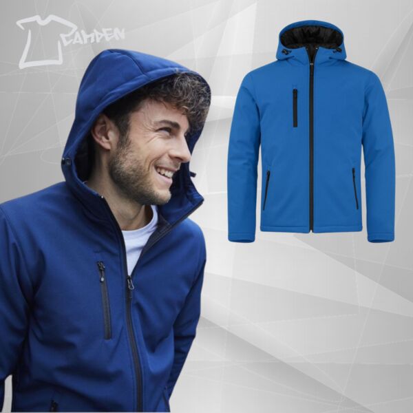 Padded Hoody Softshell Mens Thumbnail
