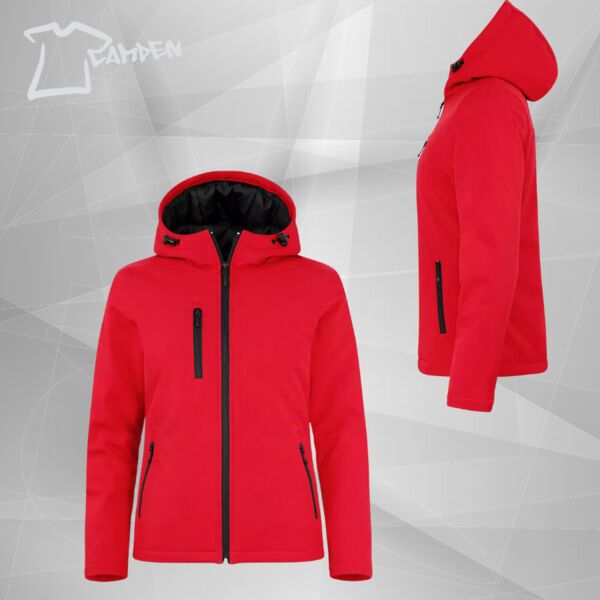 Padded Hoody Softshell Lady Thumbnail