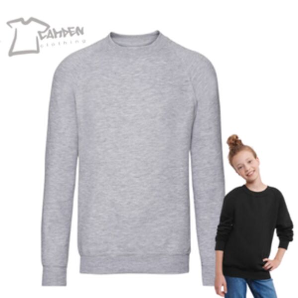 Kids raglan sleeve sweatshirt Thumbnail