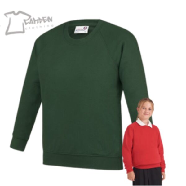 Kids Academy raglan sweatshirt Thumbnail