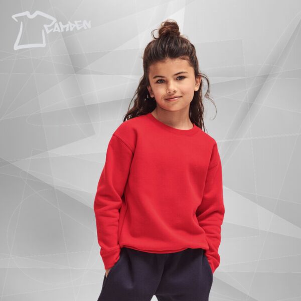 Kids premium set-in sweatshirt Thumbnail