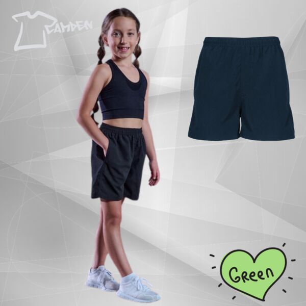 Kids track shorts Thumbnail