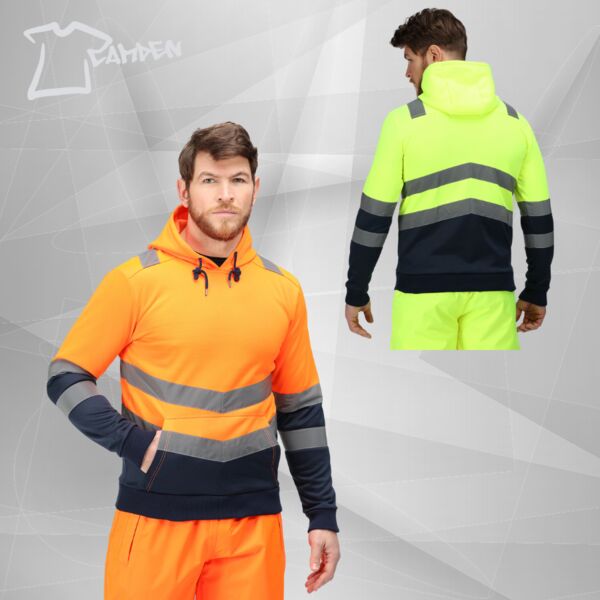 Pro hi-vis overhead hoodie Thumbnail