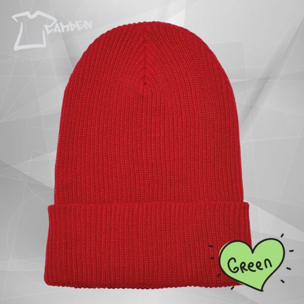 Recycled yarn waffle knit beanie (1505RY) Thumbnail