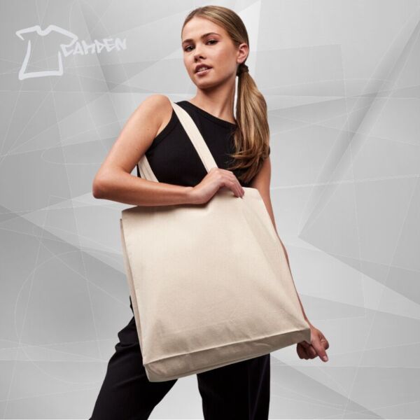Recycled premium canvas spacious shopper Thumbnail