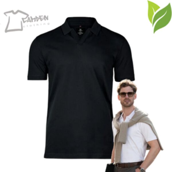 Harvard v-neck – stretch deluxe polo Thumbnail