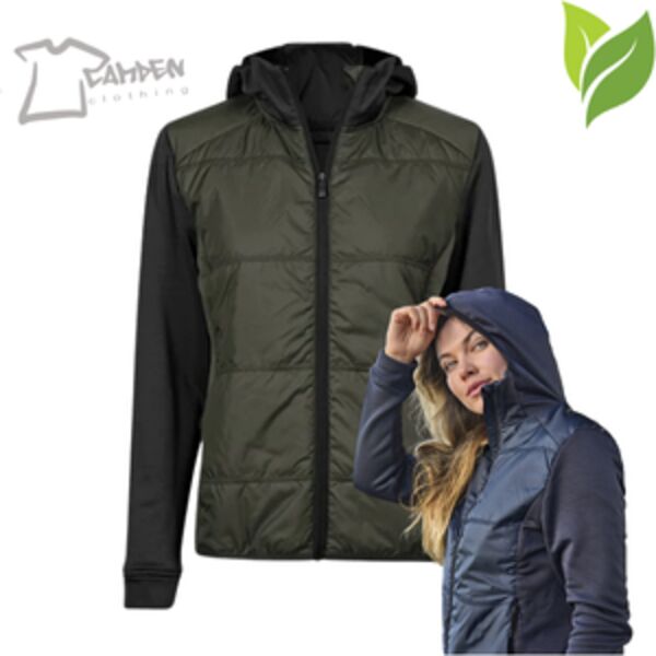Women’s hybrid-stretch hooded jacket (9113) Thumbnail