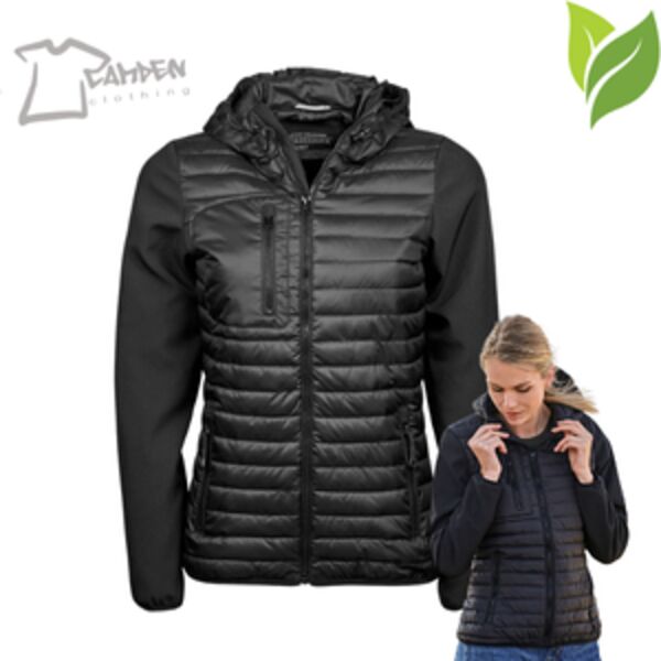 Women’s hooded crossover jacket (9629) Thumbnail