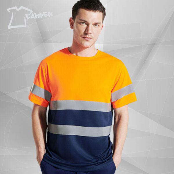 DELTA Tech high-vis short-sleeve t-shirt. Thumbnail