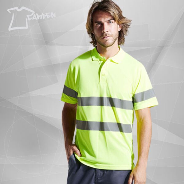 POLARIS Tech high-vis short-sleeve polo shirt Thumbnail