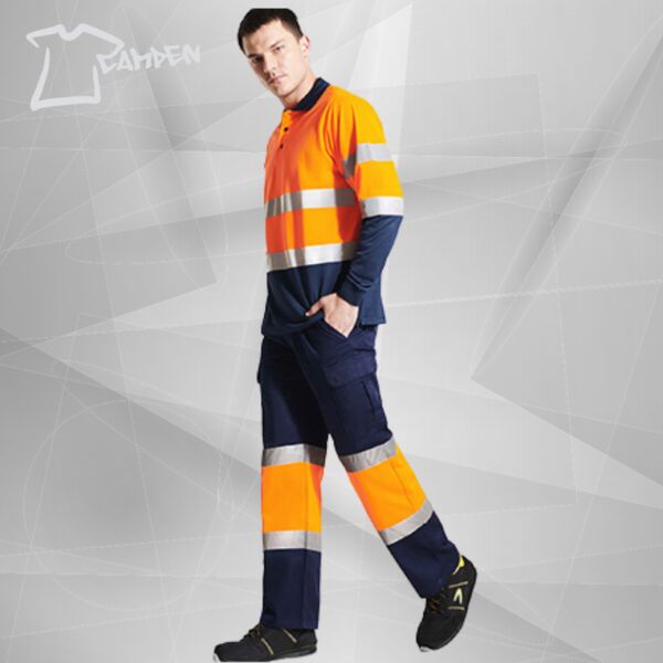 SOAN Multi-pocket high-vis winter trousers. Thumbnail