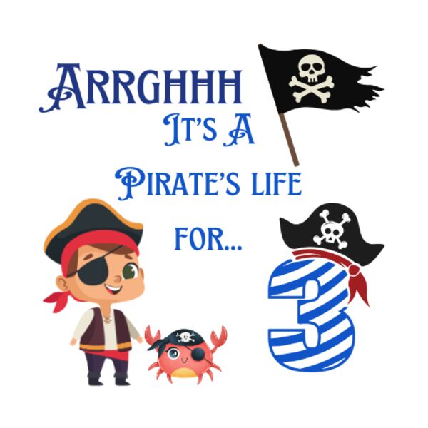 Pirates life blue Thumbnail