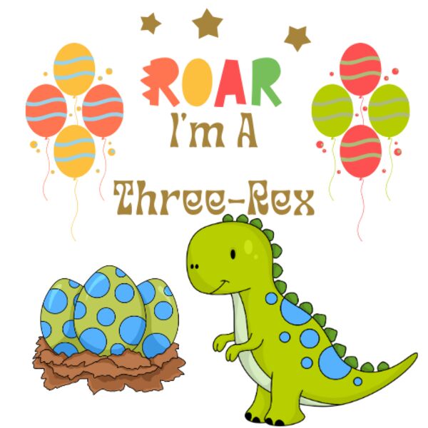 Green, I'm a Three Rex Thumbnail